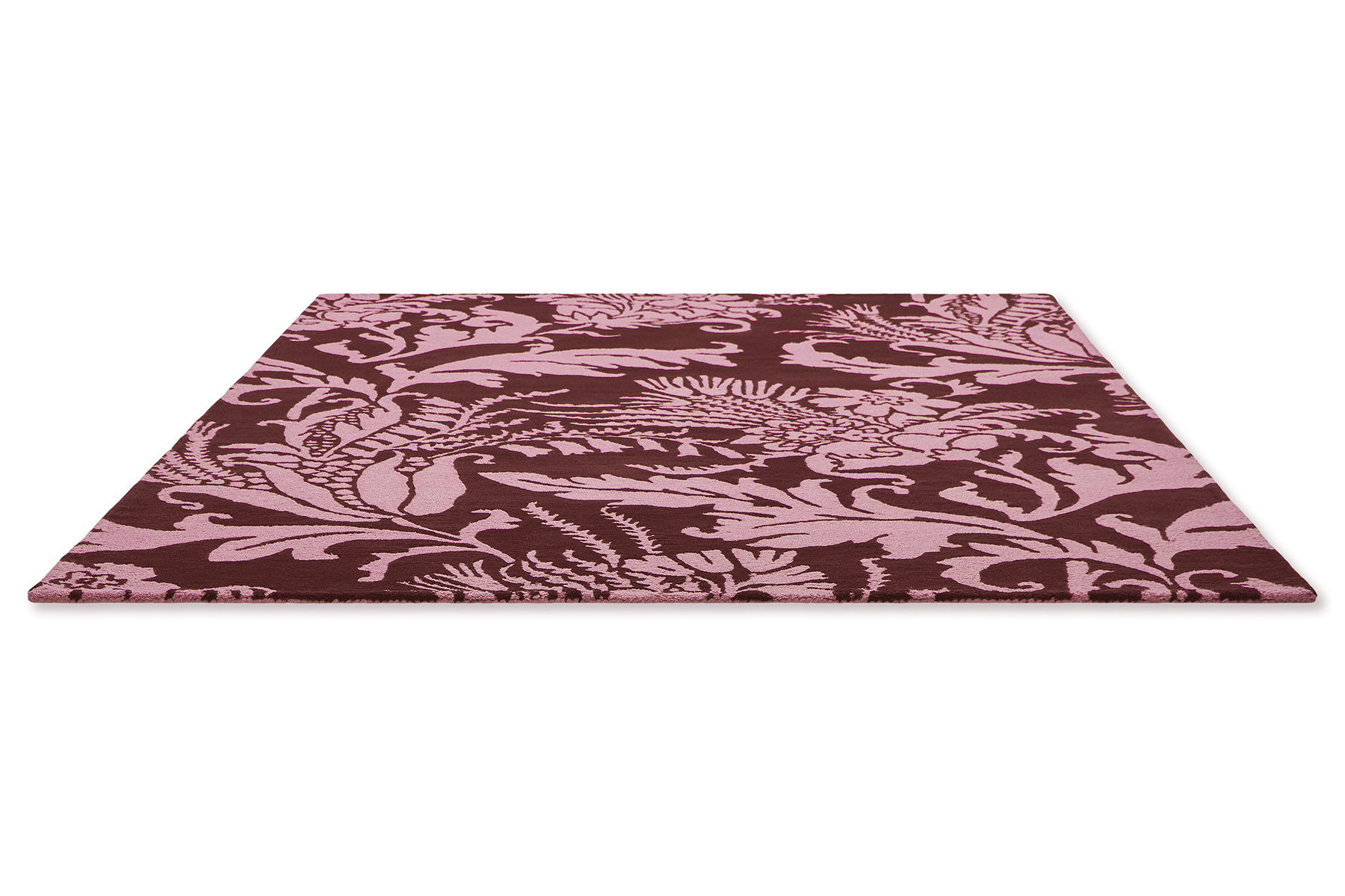 Baroque Pink Designer Rug