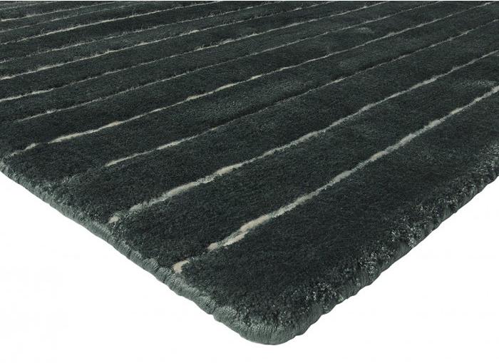 Striped Wool / Viscose Sitap Rug