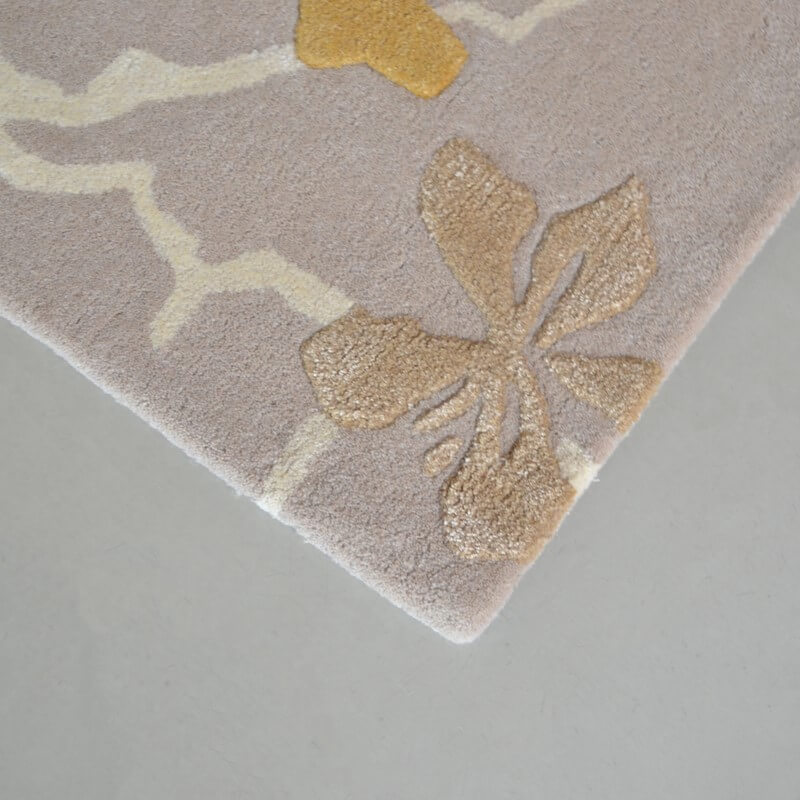 Anthea Saffron Handwoven Rug | Size: 6' 7