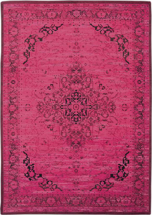 Heriz Persian Pink Premium Rug ☞ Size: 2' 6" x 10' (76 x 300 cm)