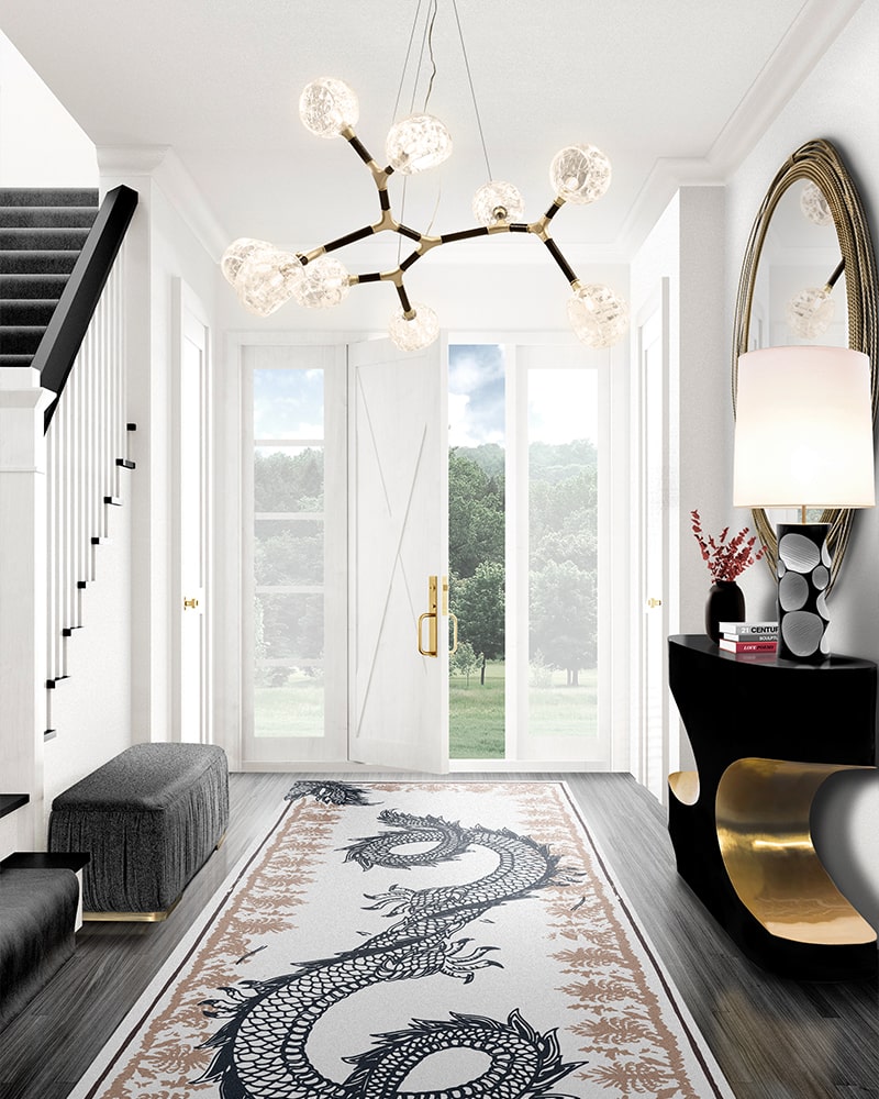 Multi-Shade Irregular Big Suspension Light - 2