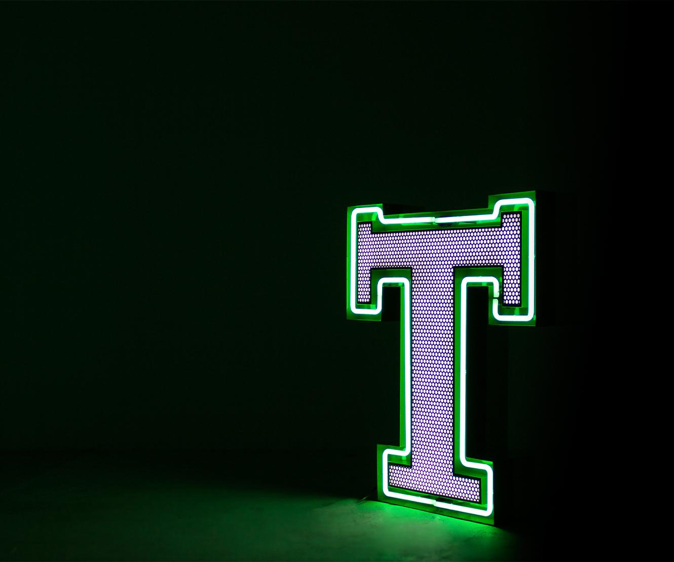 Timeless Letter T