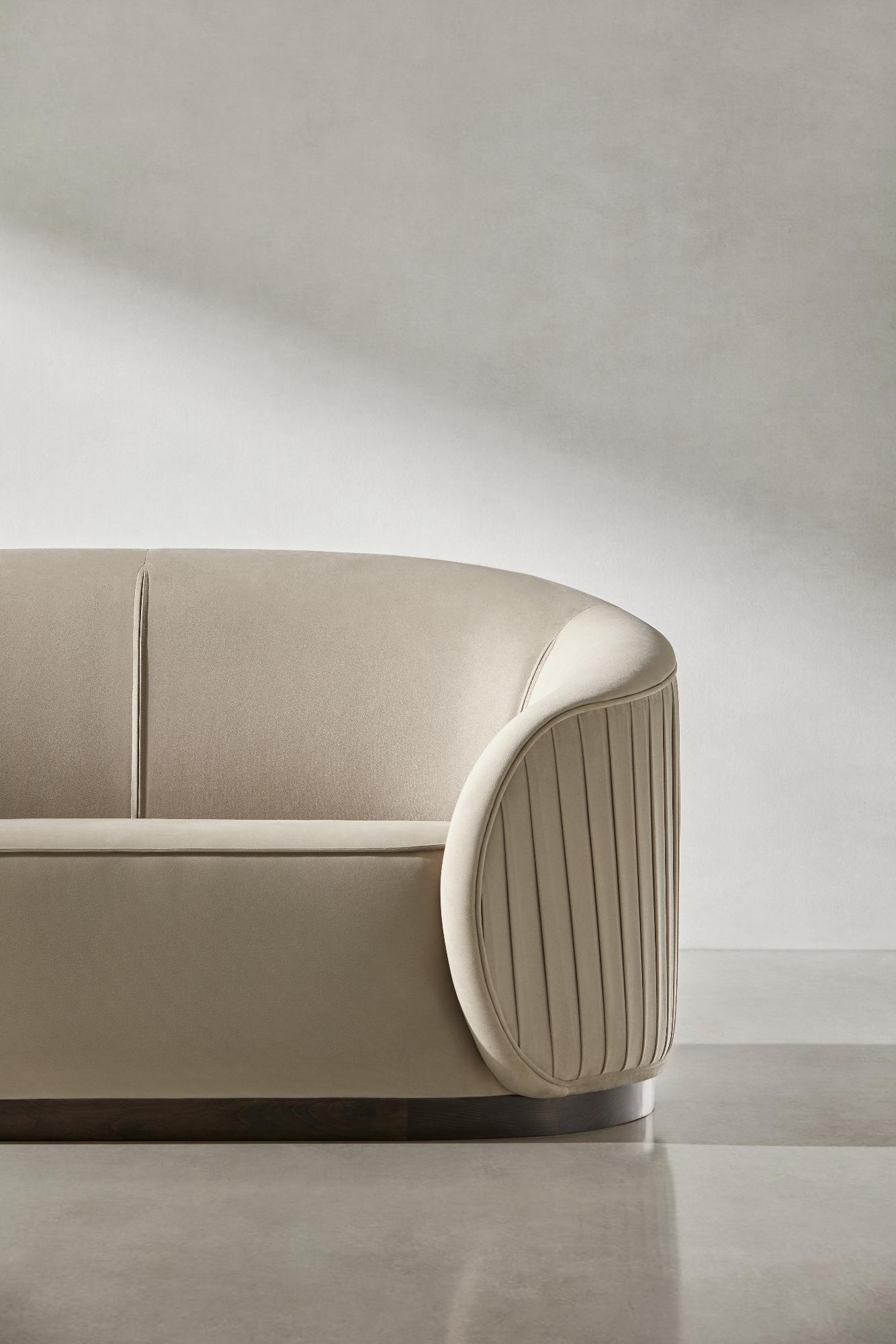 Abano Beige Large Sofa