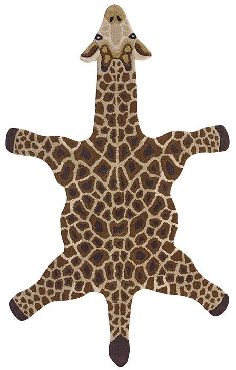 Giraffe Brown Rug