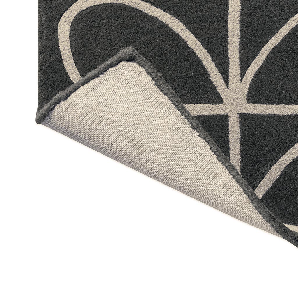 Linear Stem Runner Slate Rug | Size: 2' 4