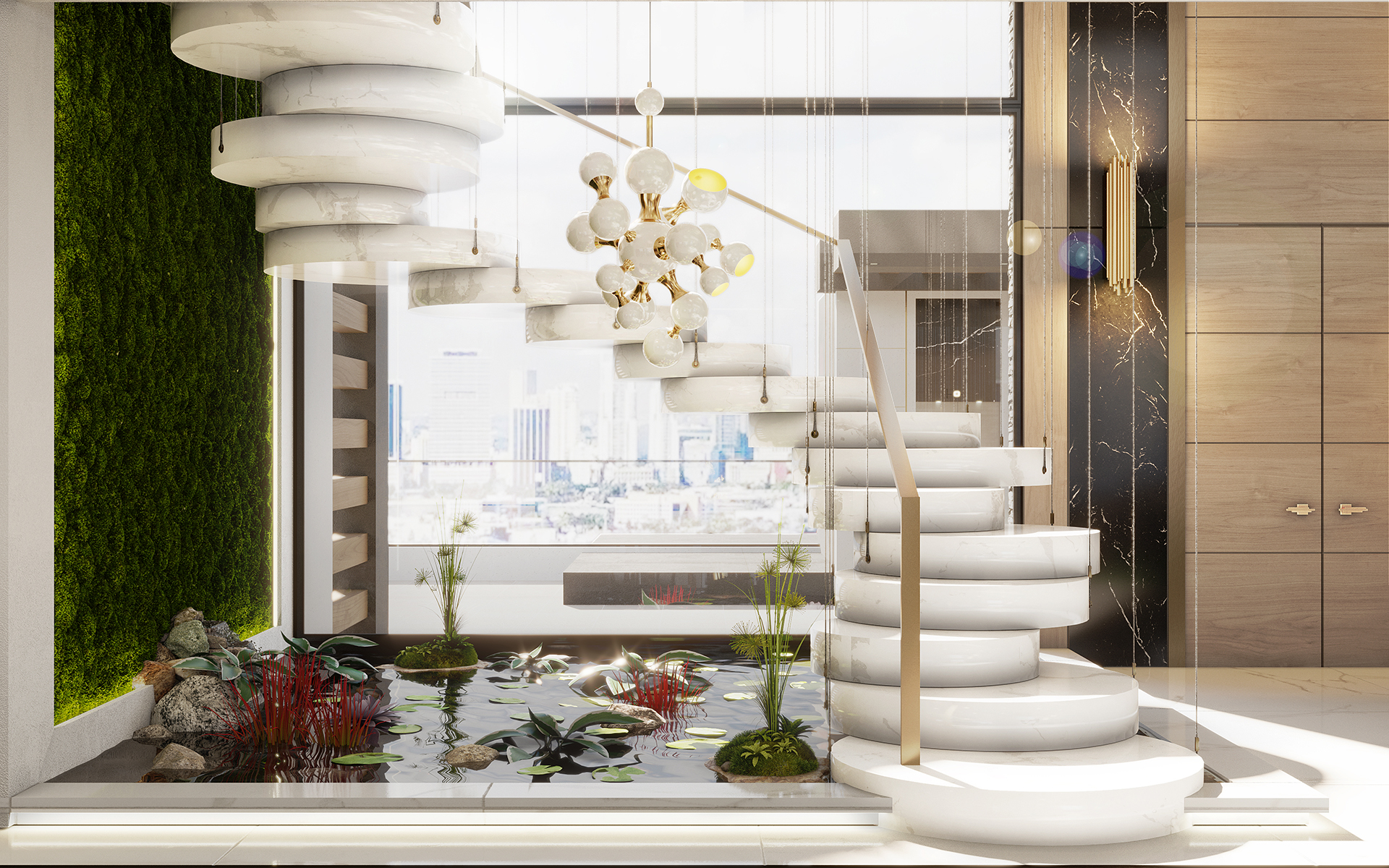 Molecular Suspension Lamp - 2