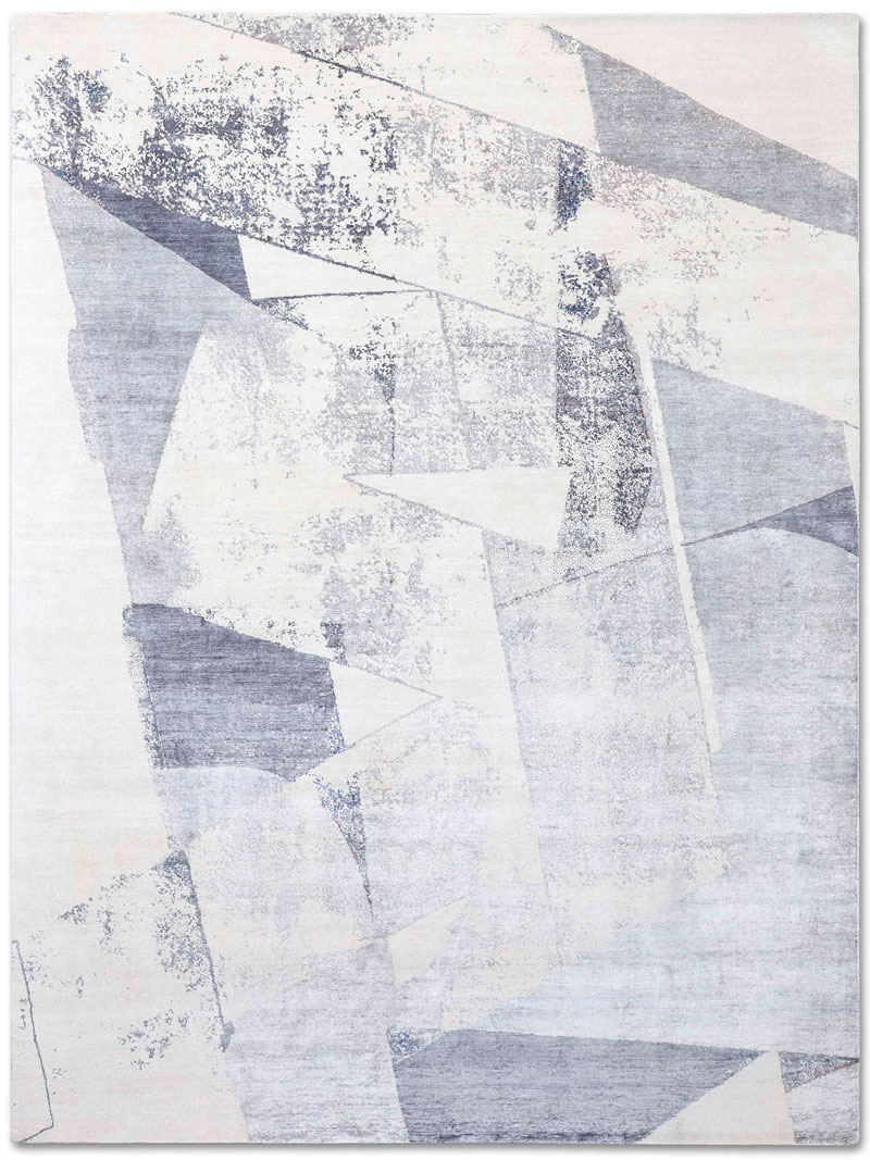 Original Grey Luxury Handmade Rug