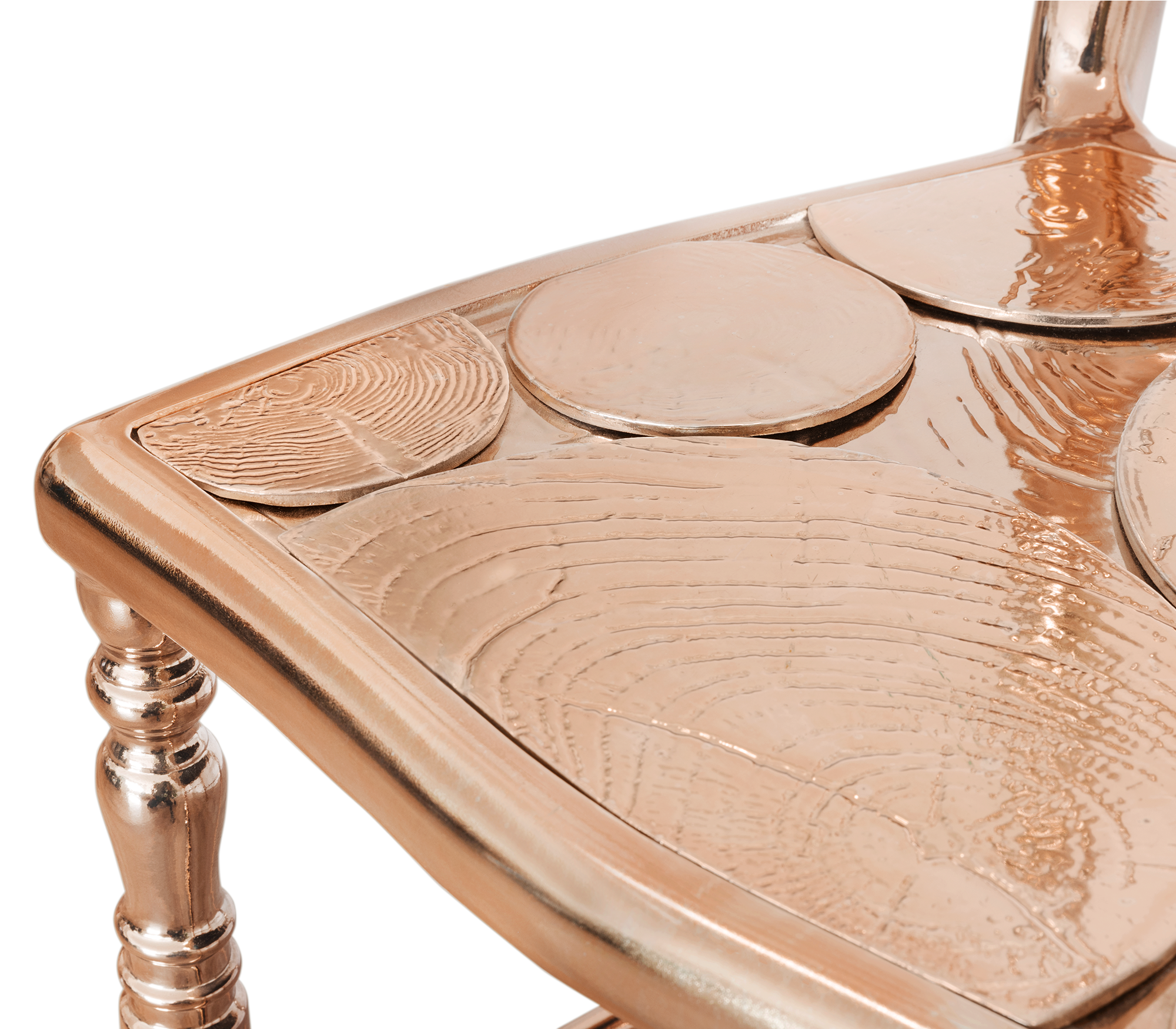 Empyrean Copper Accent Chair