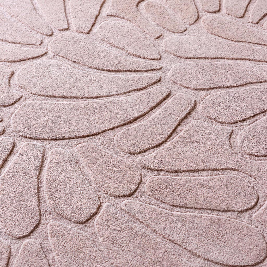 Chalk Pink Petals Rug