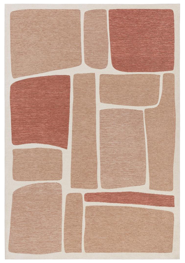 Chantilly Pietra Rust Modern Rug