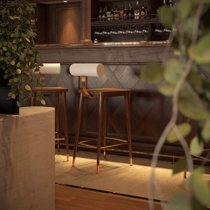 Troy Bar Stool - 2