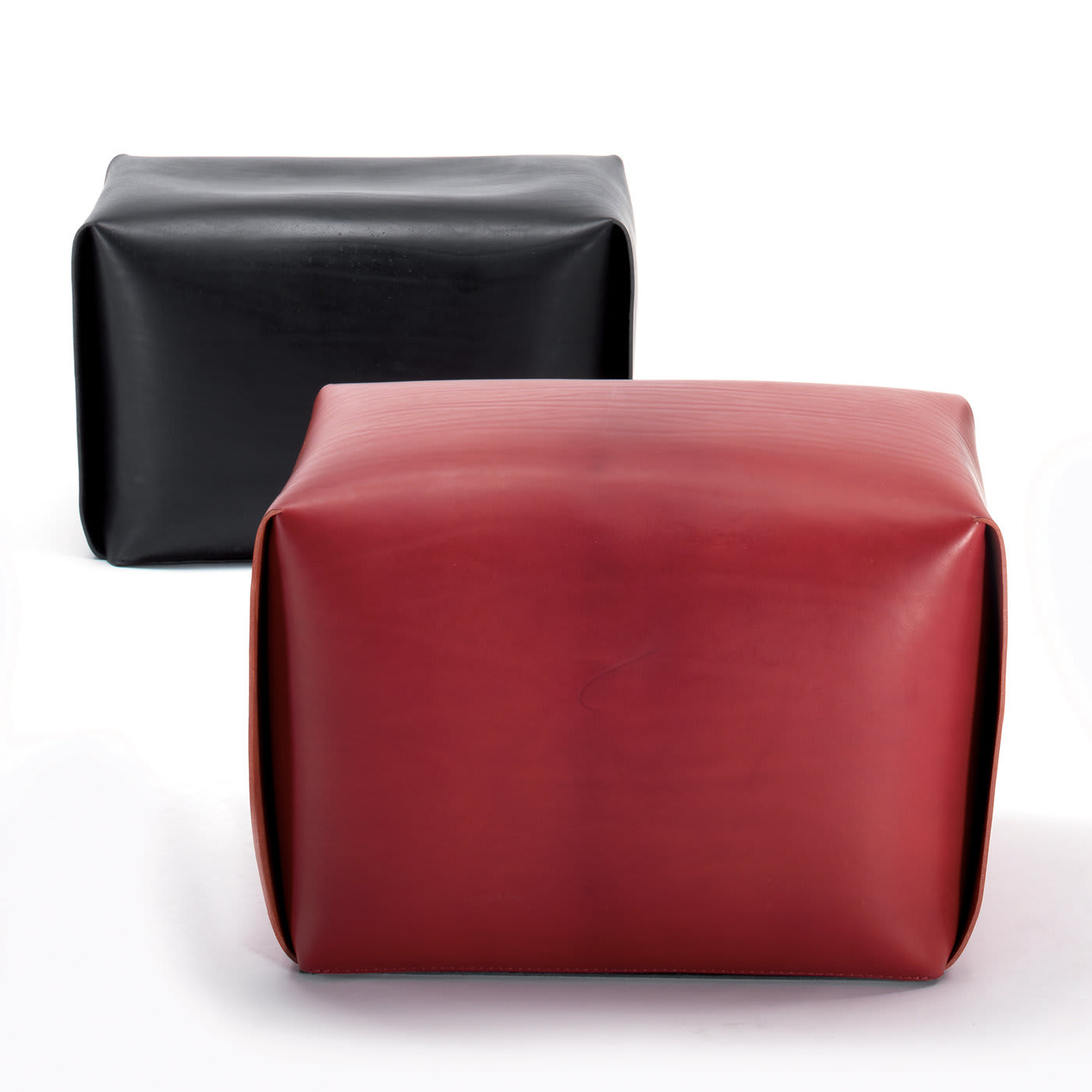 Big Bao Leather Ottoman