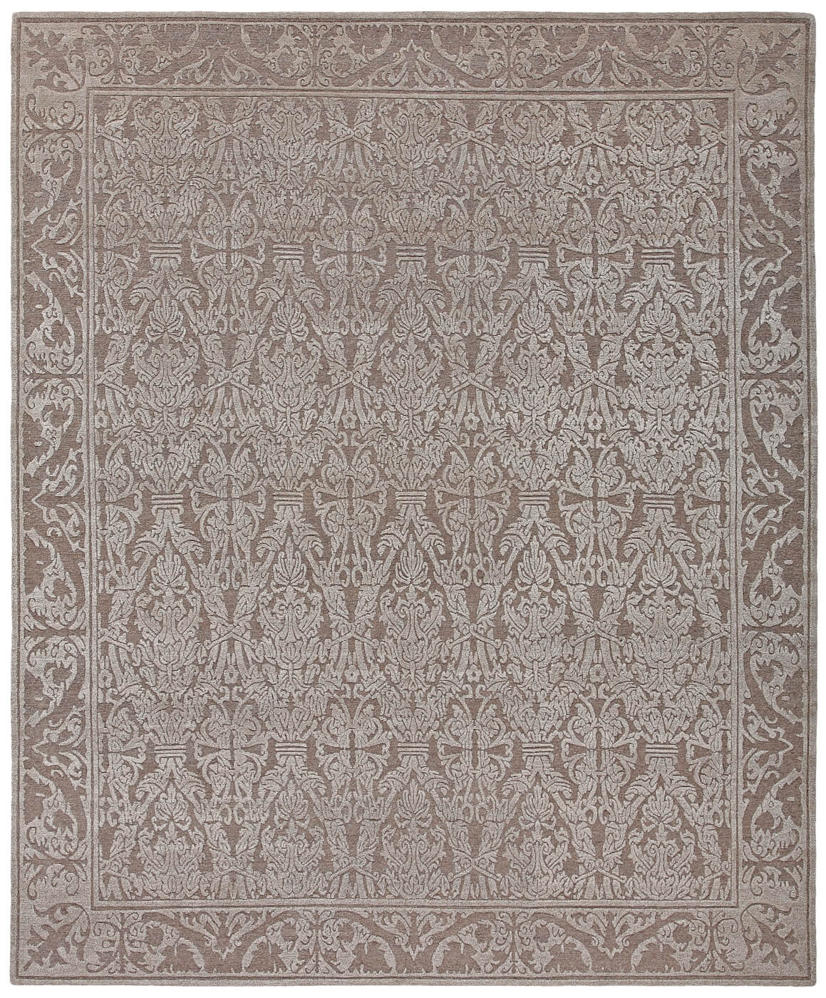 Hand-Woven Alcaraz Grey Rug