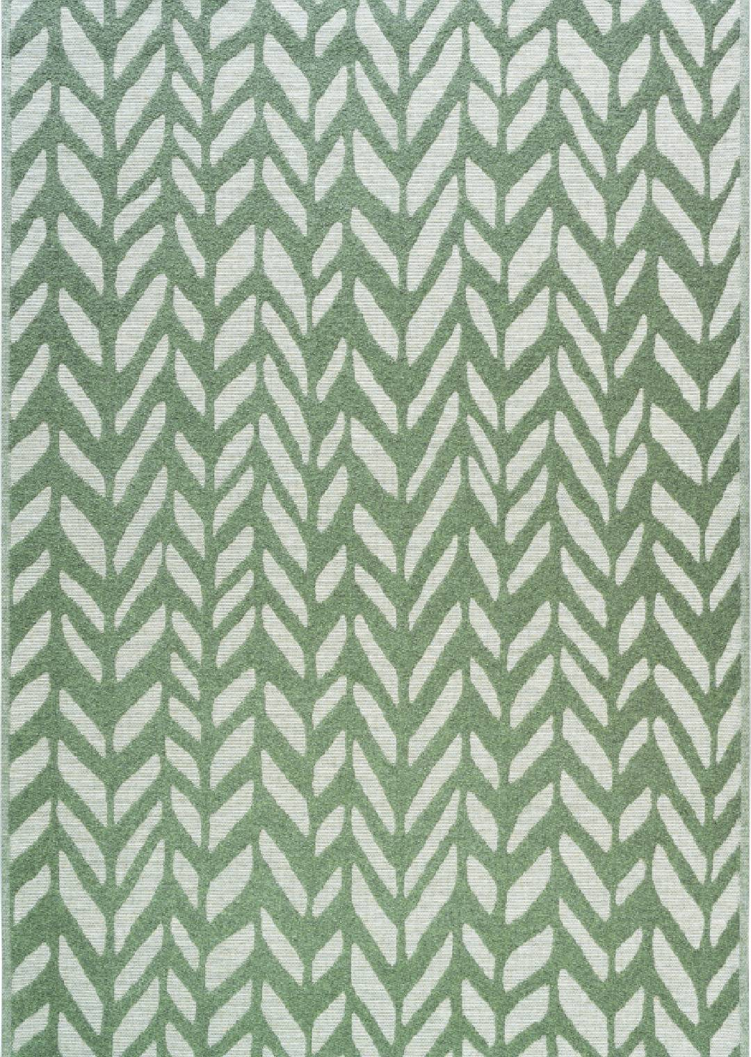 Aurora Green Outdoor Rug ☞ Size: 5' 3" x 7' 7" (160 x 230 cm)