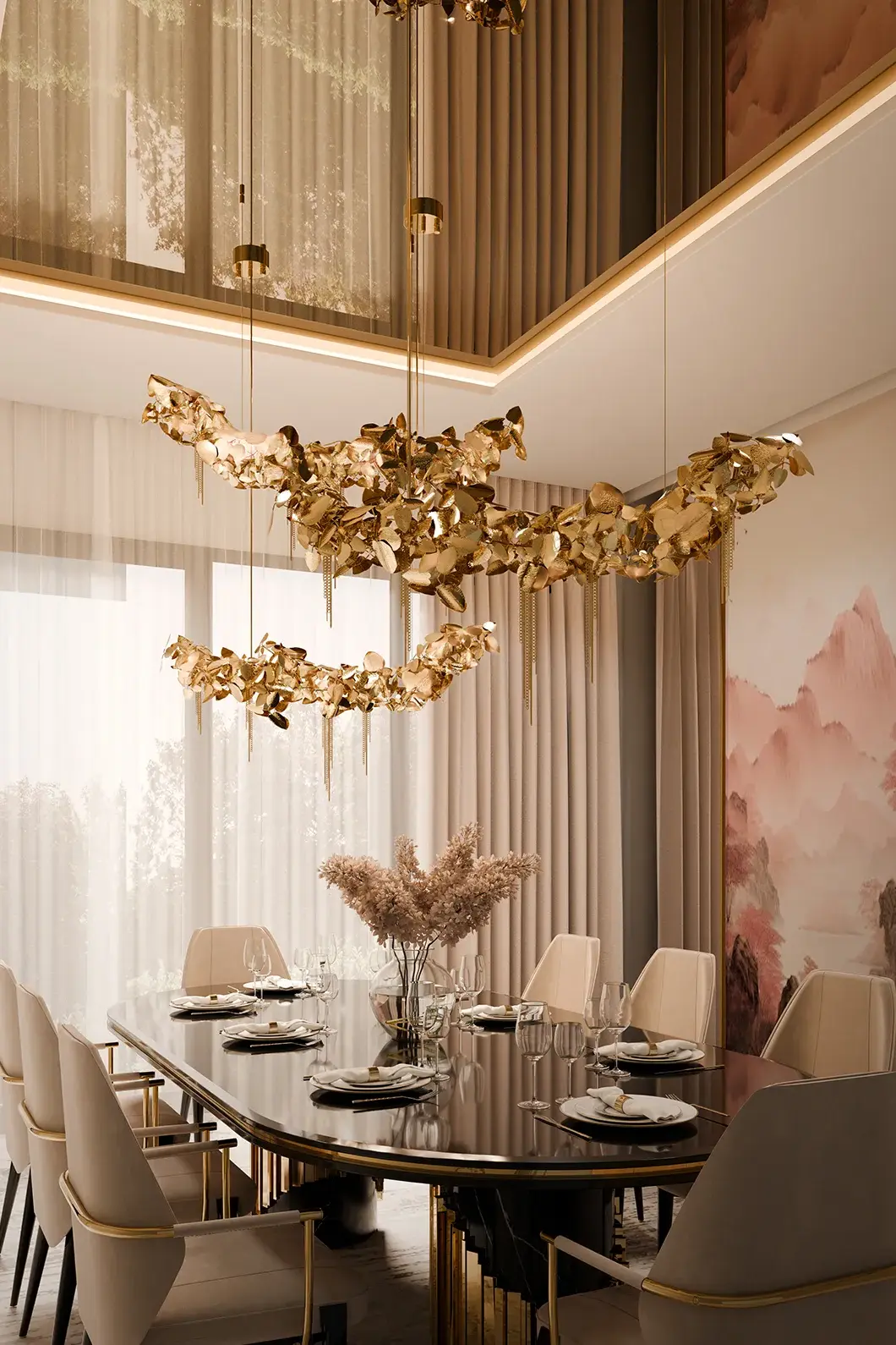 Royal Charm Suspension Lamp - 1