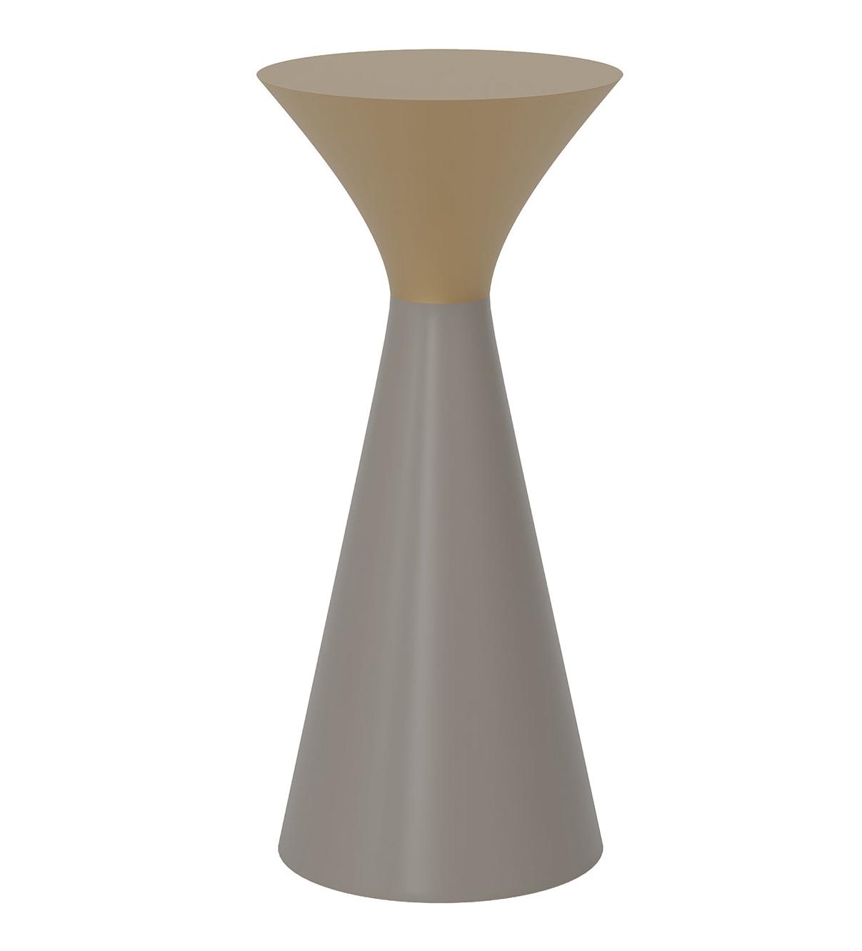 Gold Leaf Side Table
