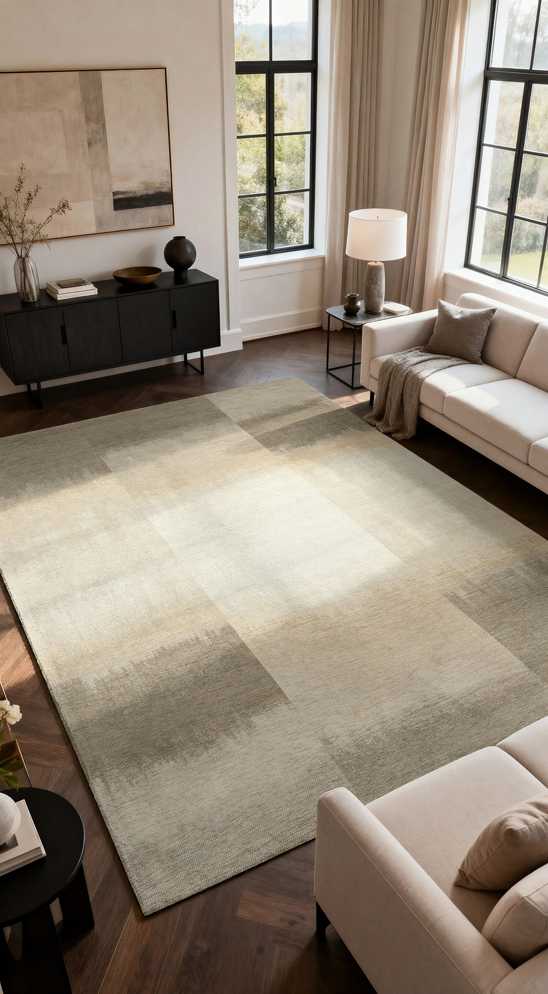 Cottage Grey Rug