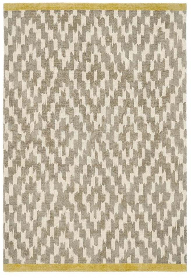 Diamonds Beige Handloom Wool Rug