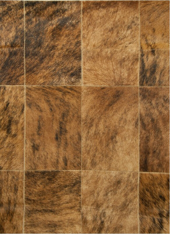 Gelos Cowhide Brown Rug