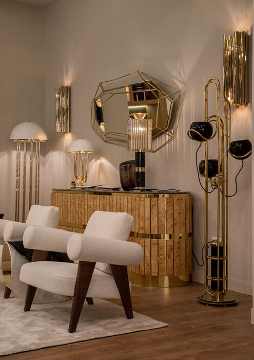 Lustre Grand Wall Mirror - 2