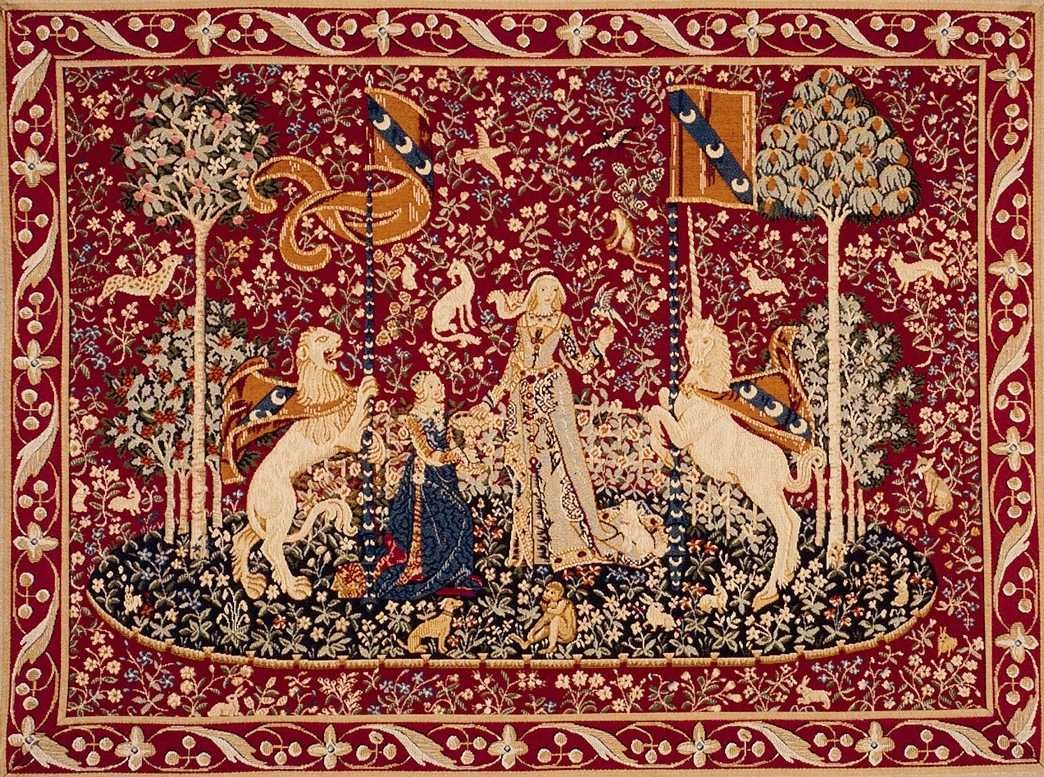 The Taste with Decorative Border Tapestry