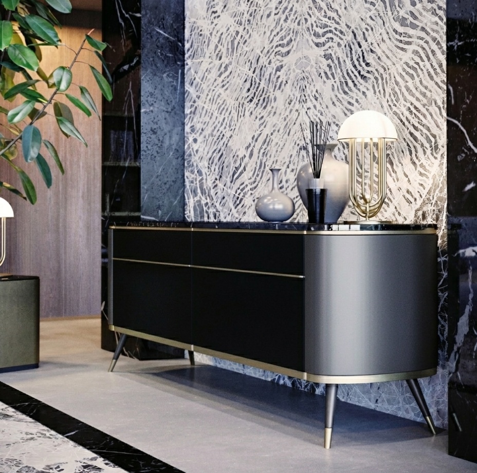 Yvonne Marble Sideboard
