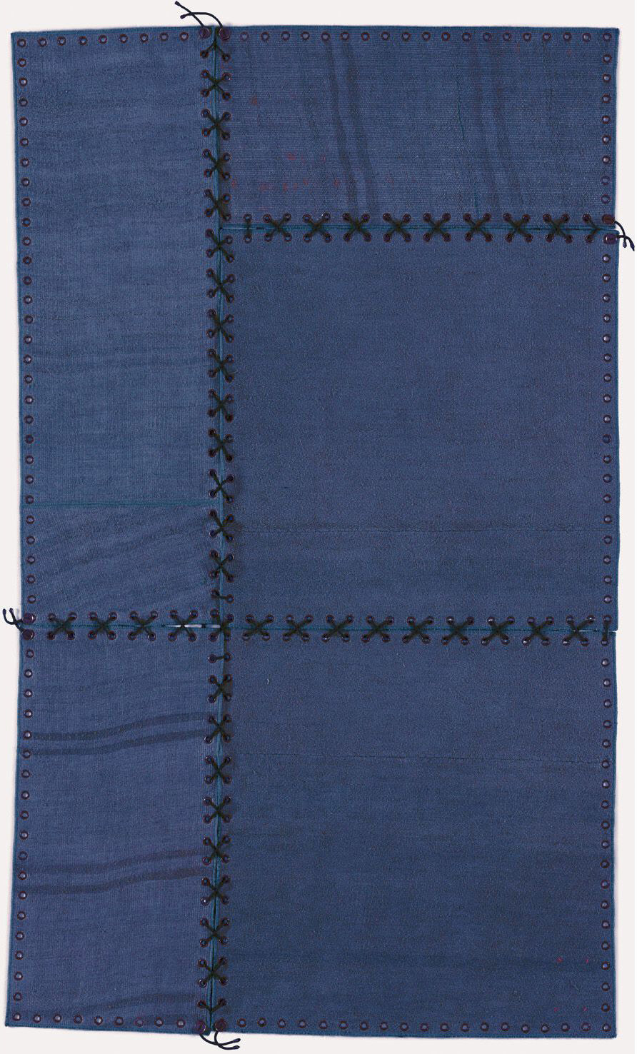 Hemp Blue / Flat Weave Sitap Rug