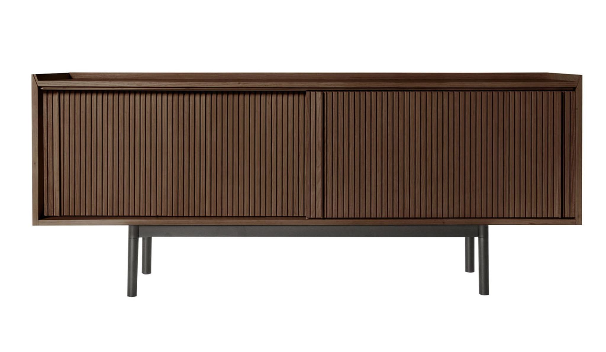 Sipario Low Brown 2-Doors Sideboard