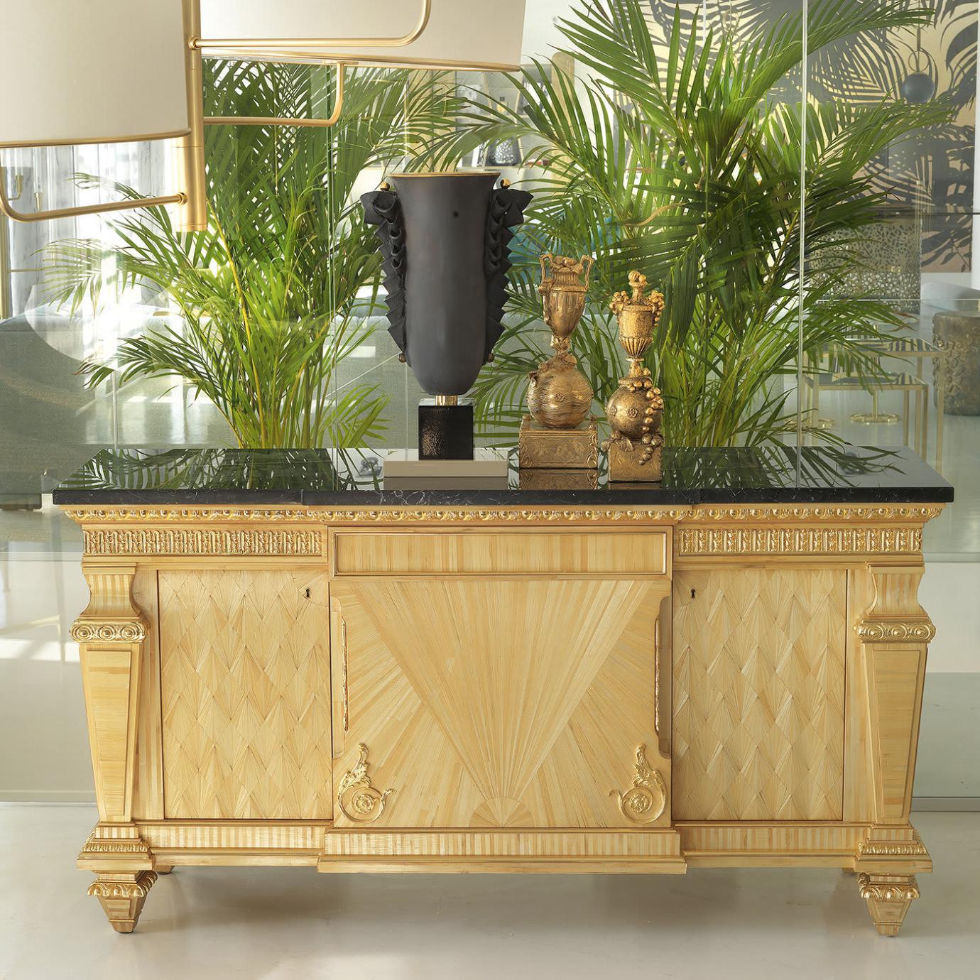 Sideboard with Marble Top