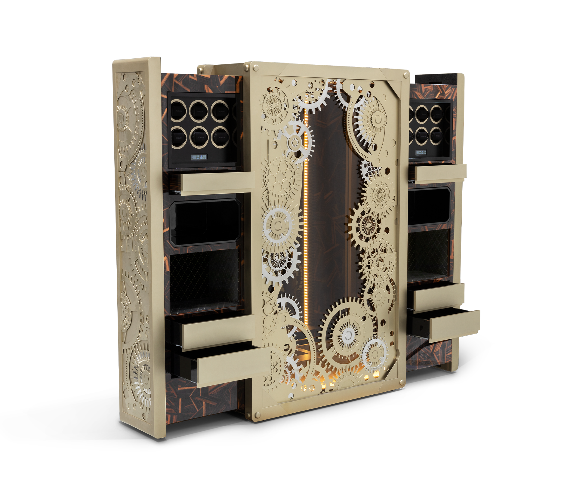 Baron Matte Champagne Safe Baron Matte Champagne Safe