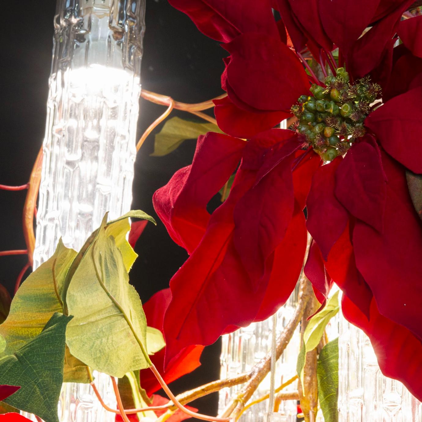 Poinsettia Chandelier