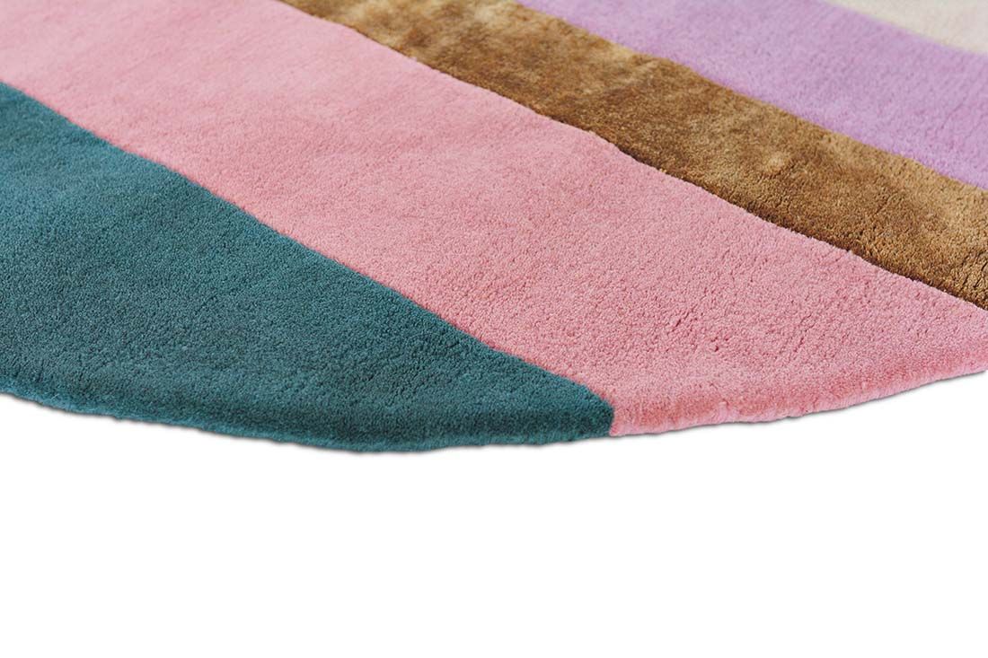 Jardin Pink Hand-woven Rug