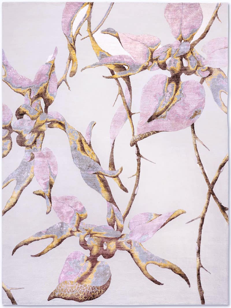 Orchid Hand Knotted Rug