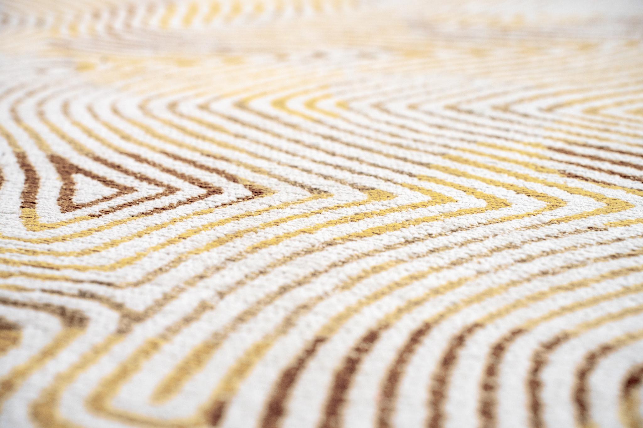 Yellow Hippy Rug