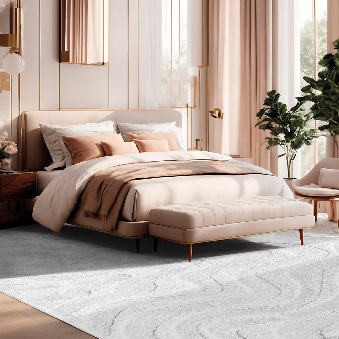 Venere Neve Contemporary Rug