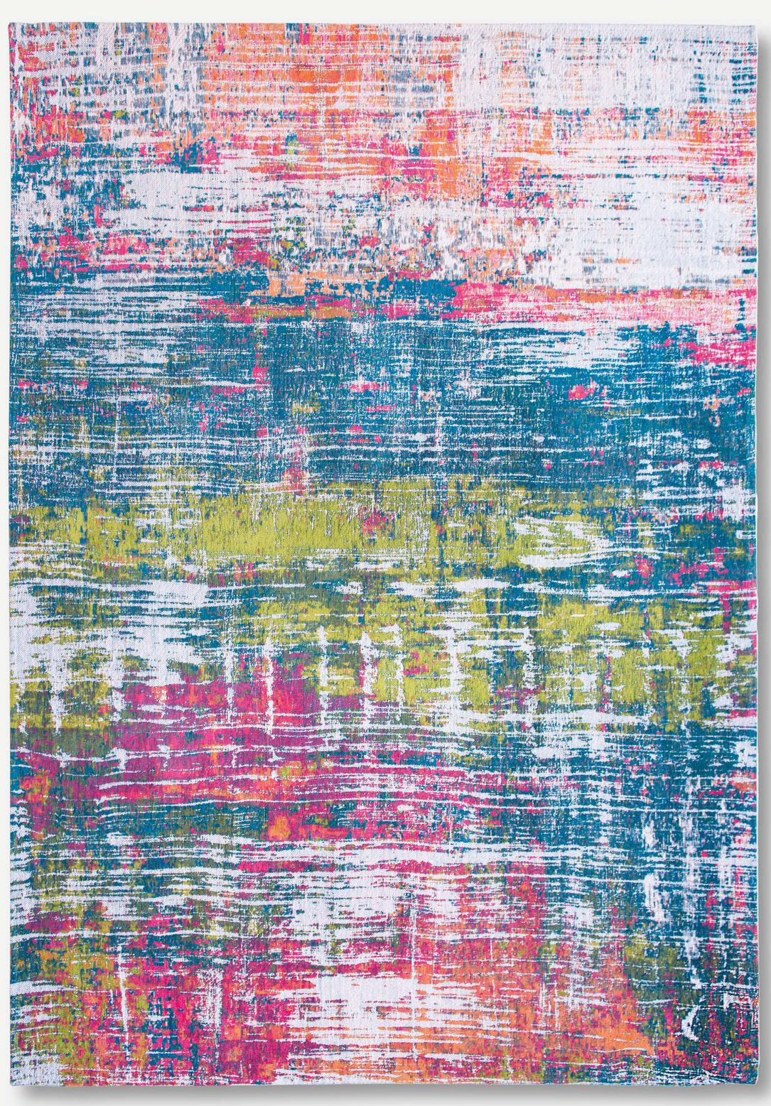 Abstract Multi Flatwoven Rug ☞ Size: 9' 2" x 12' (280 x 360 cm)