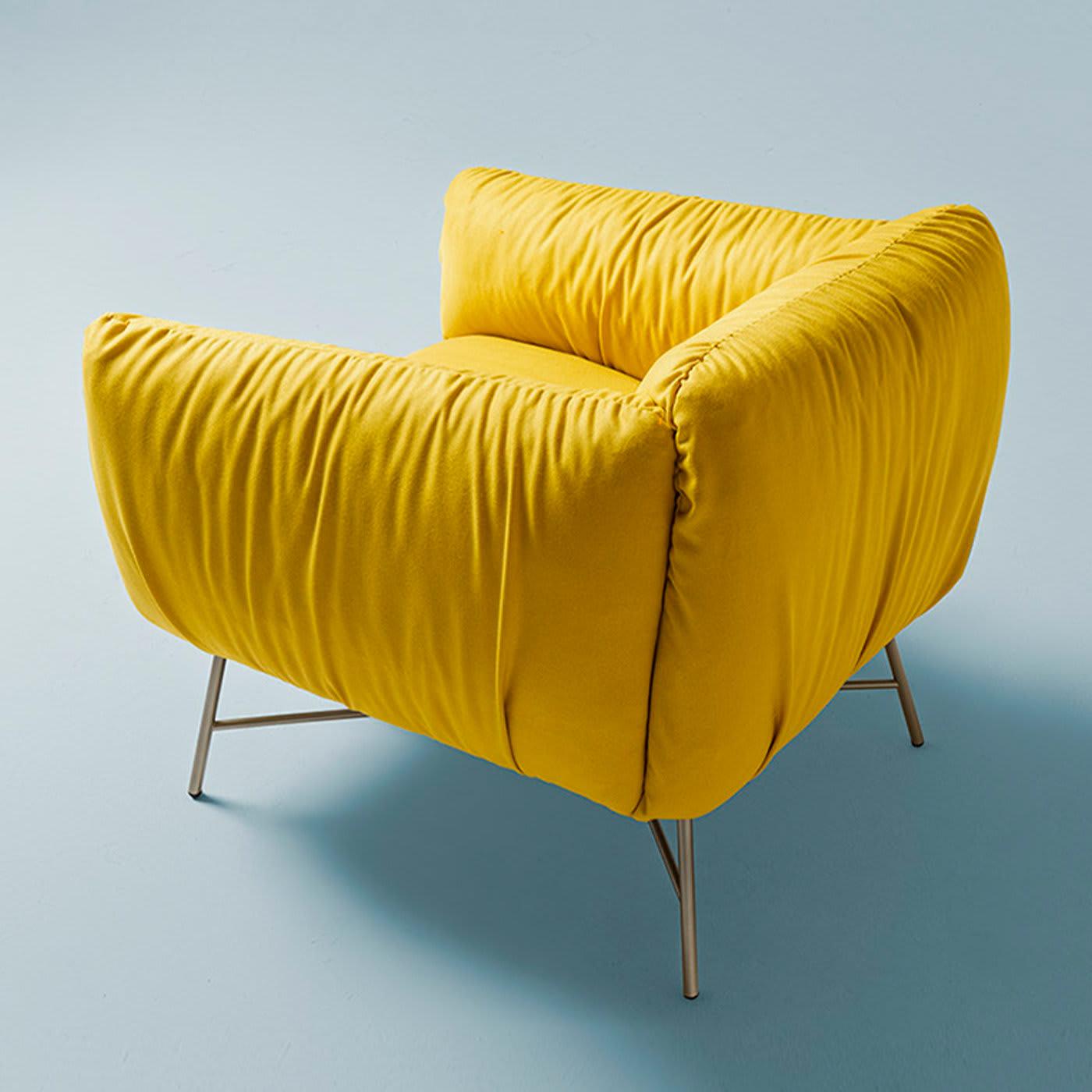 Jolie Yellow Armchair