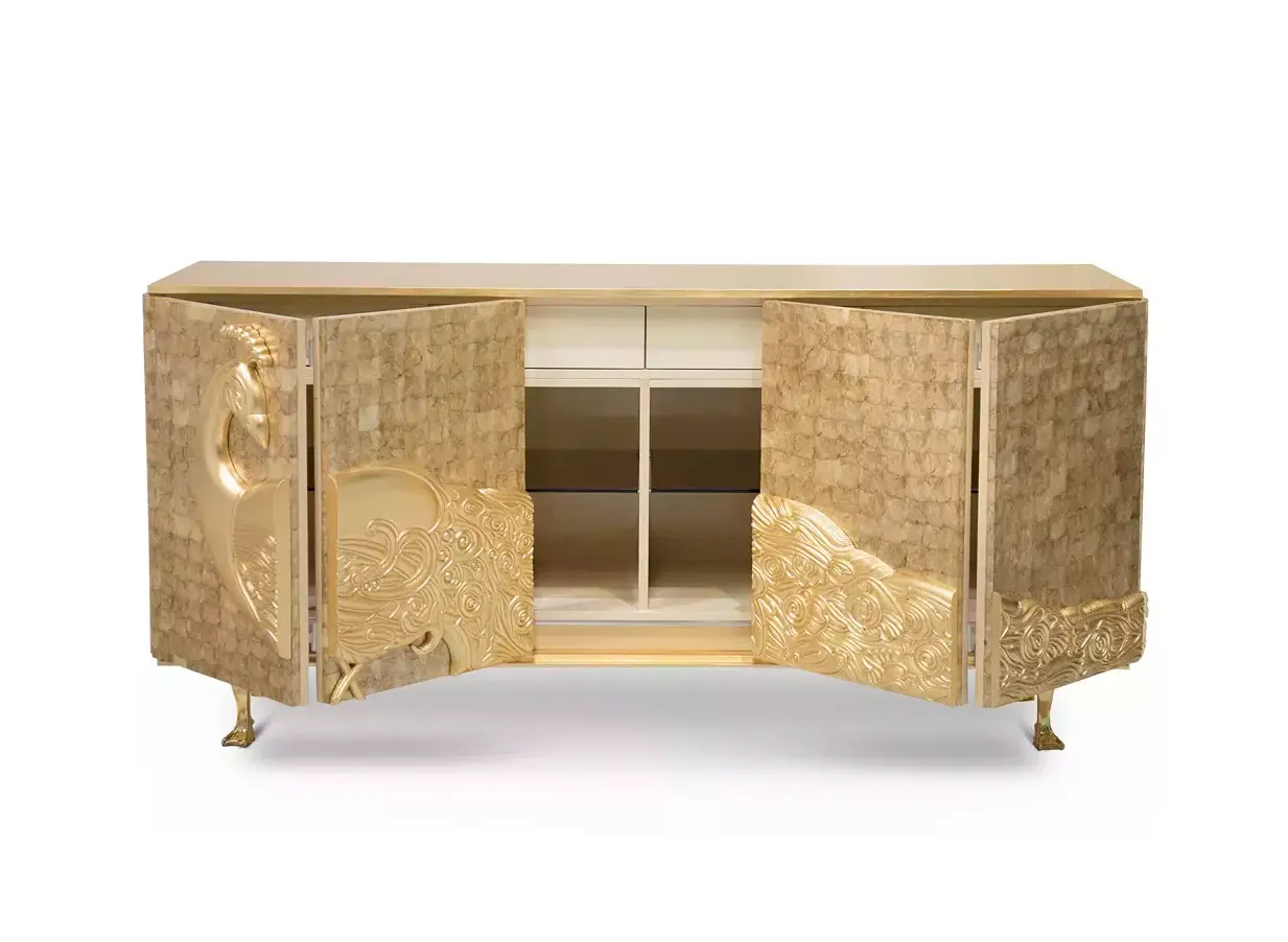 Camilia Mother of Pearl Cabinet
