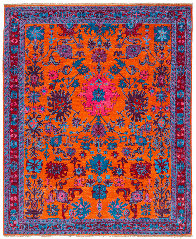 Azer Wool / Silk Designer Rug