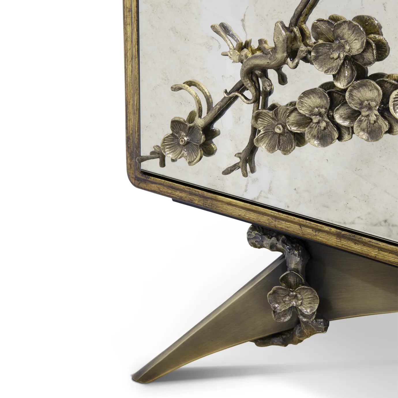 Mirage Aged Mirror Armoire