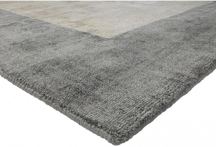 Monalisa Border Silver / Ivory Rug