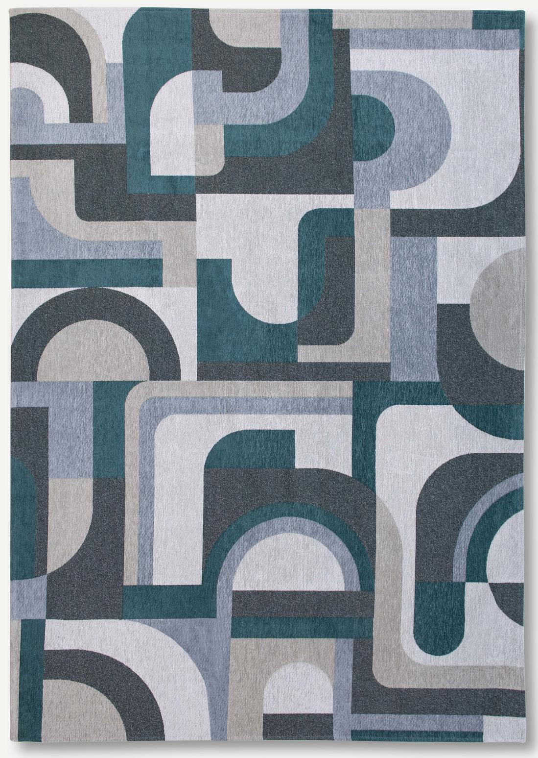 Geometric Flatwoven Rug