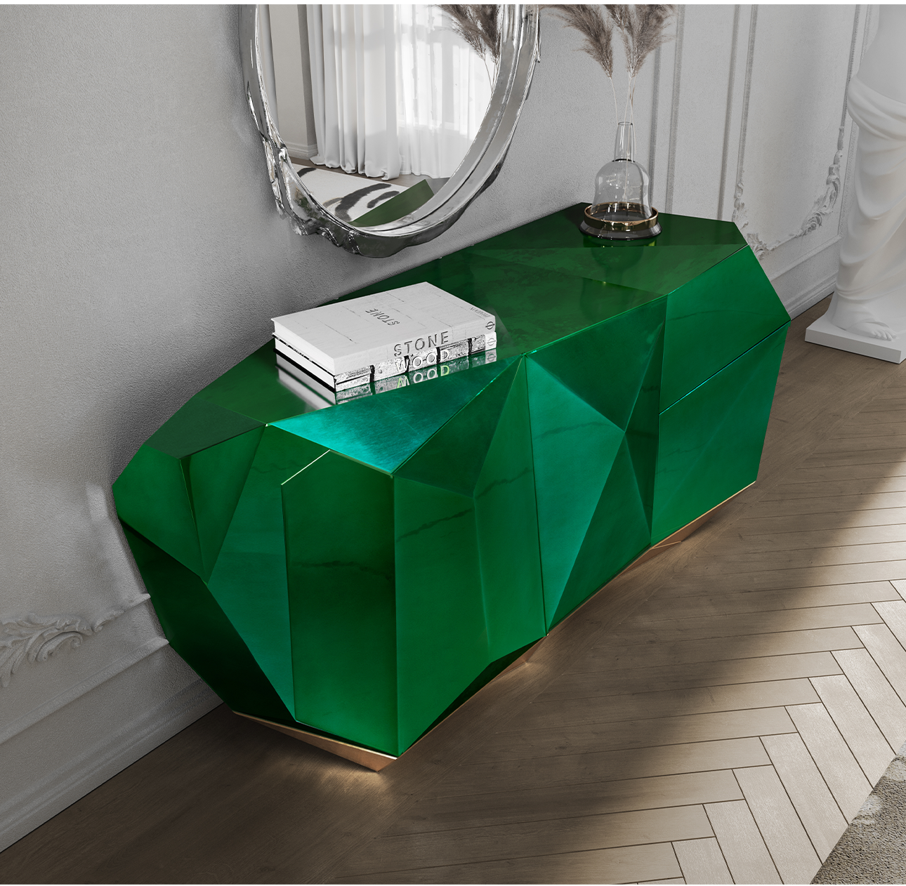 Prism Emerald Sideboard