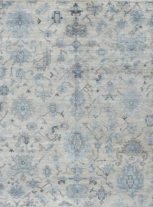 Heriz Hand Knotted Wool Rug