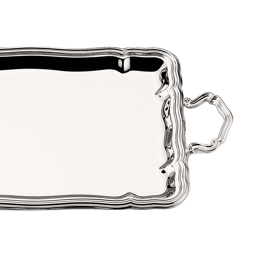 ‘700 Silver-Plated Tray with Handles