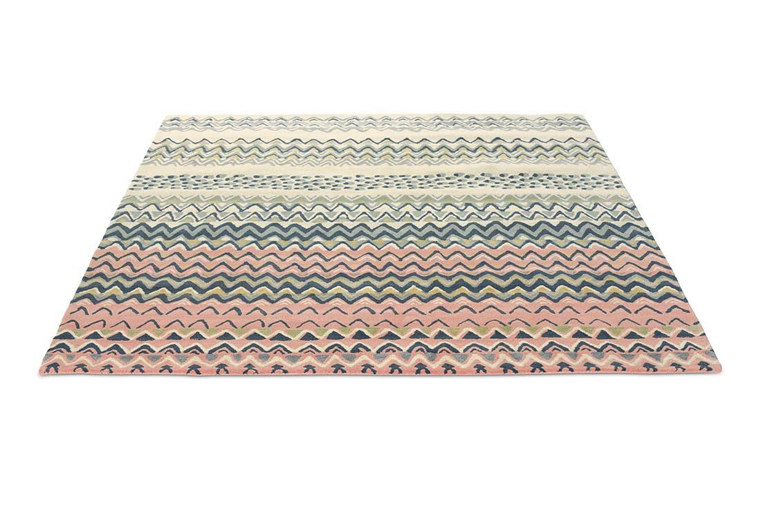 Hand Tufted Wool Striped Rug