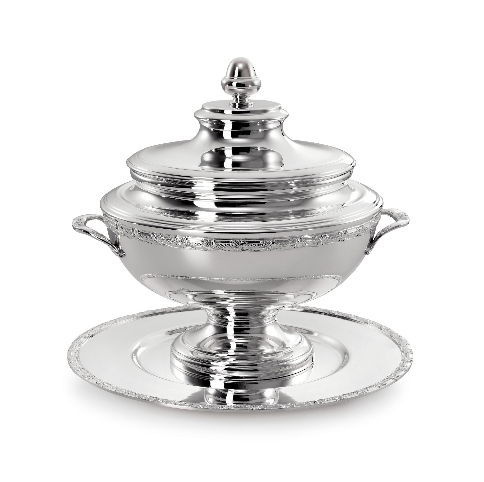 Royal Silver Soup Tureen