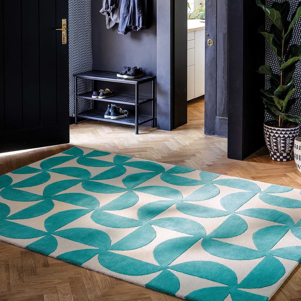 Forma Marine Handwoven Rug