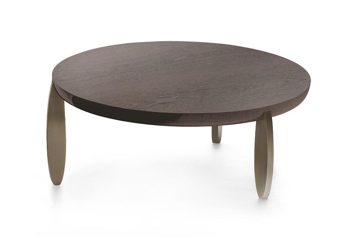 Bronze Three-Legged Coffee Table