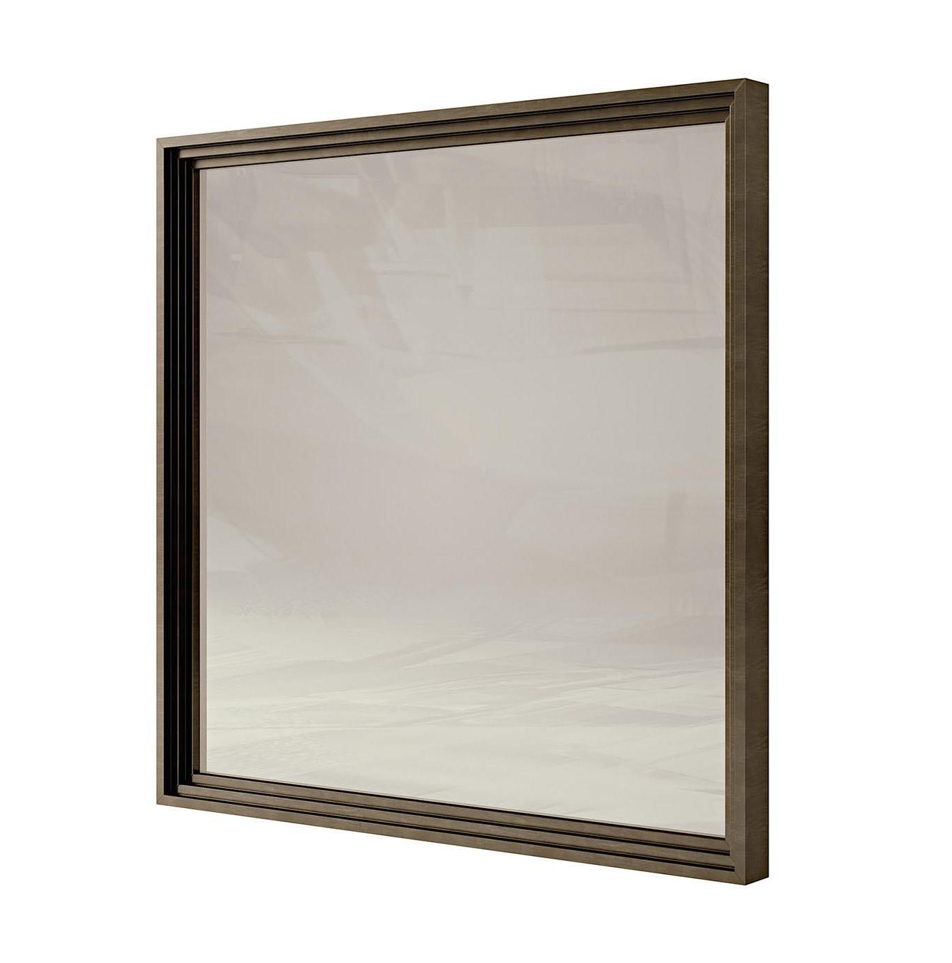 Wooden Framed Mirror